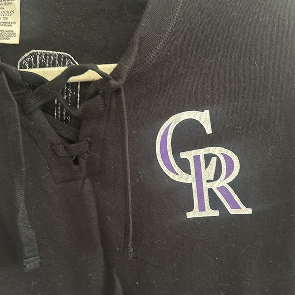 COLORADO ROCKIES PINK VS SPARKLE SWEATER RARE - Picture 4 of 4